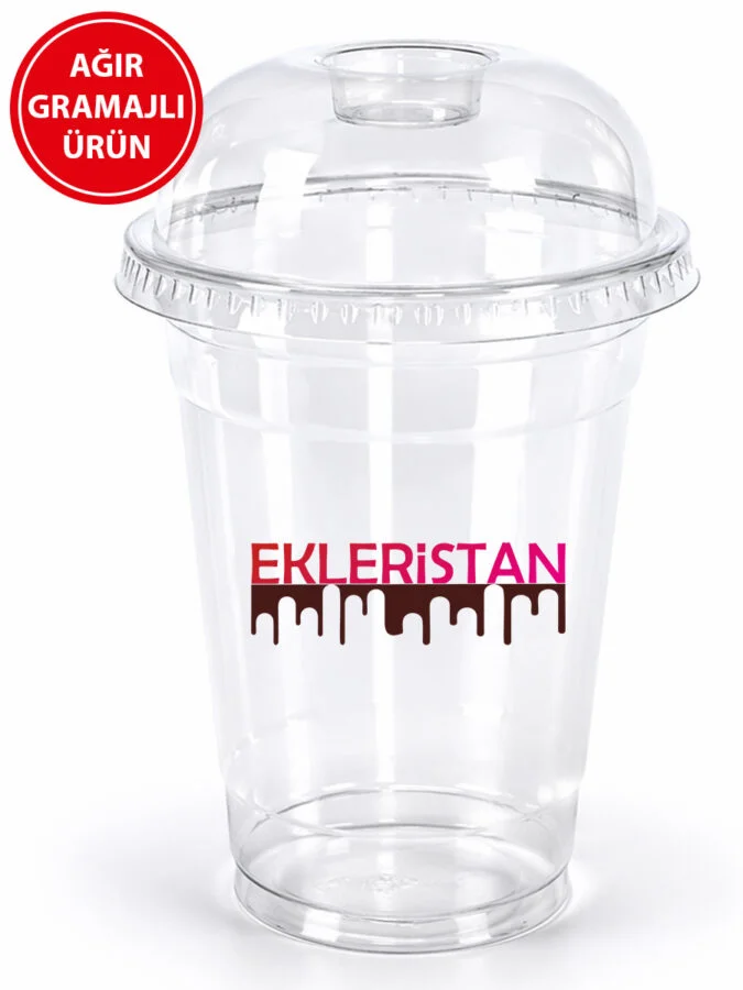 16 Oz Plastik Bardak (Kalın Gramaj)