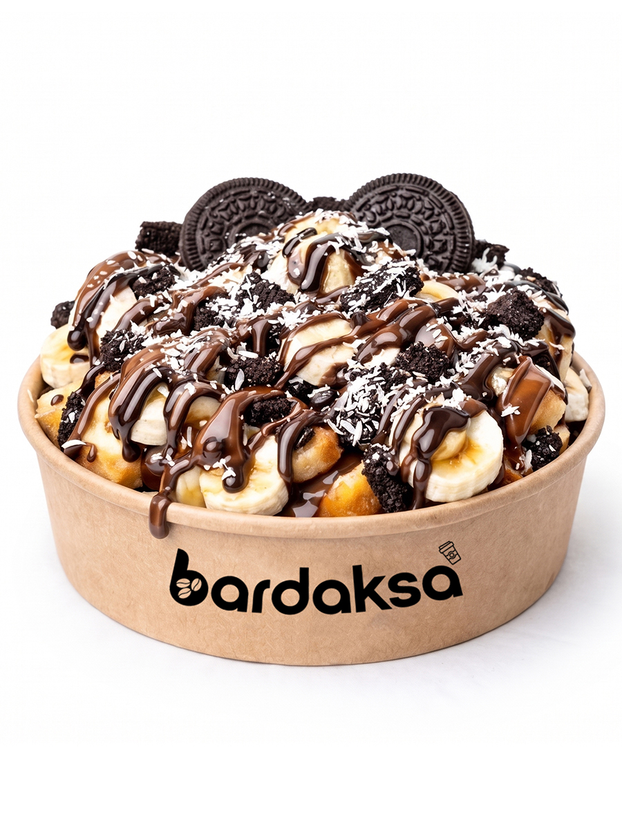 Baskılı Waffle Kutusu - 1100 cc